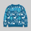 Stocktee Detroit Lions Christmas Limited Edition Spun-knit Button Sweater NEW157623