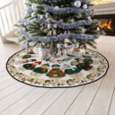 Stocktee New York Jets Cute Snowmen Pattern Christmas Limited Edition Winter Season Tree Skirt NEW159411