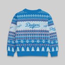 Stocktee Los Angeles Dodgers Christmas Limited Edition Spun-knit Button Sweater NEW157446