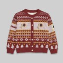 Stocktee Washington Redskins Christmas Limited Edition Spun-knit Button Sweater NEW157490