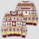 Stocktee Washington Redskins Christmas Limited Edition Ugly Sweater Lind NEW157790