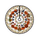 Stocktee Denver Broncos Cute Snowmen Pattern Christmas Limited Edition Winter Season Tree Skirt NEW159407