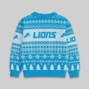 Stocktee Detroit Lions Christmas Limited Edition Spun-knit Button Sweater NEW157423