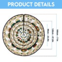 Stocktee New York Jets Cute Snowmen Pattern Christmas Limited Edition Winter Season Tree Skirt NEW159411