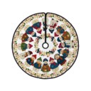 Stocktee Houston Texans Cute Snowmen Pattern Christmas Limited Edition Winter Season Tree Skirt NEW159414