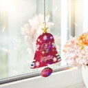 Stocktee Tampa Bay Buccaneers Pattern Christmas Custom Shape 1-side Printed Star Hologram Ornament NEW161928