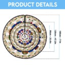 Stocktee Buffalo Bills Cute Snowmen Pattern Christmas Limited Edition Winter Season Tree Skirt NEW159413