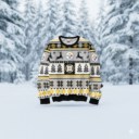Stocktee Pittsburgh Steelers Christmas Limited Edition Ugly Sweater Lind NEW157702
