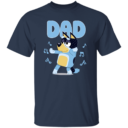 Funny Dad Life Blueys Dad Shirt Gift for Dad, Blueys Adventure Shirts for Family, Baby Blueys T-Shirt