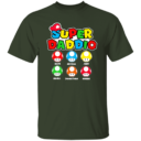 Personalized Super Daddio Shirt, Mario Daddy Gift For Dad, Customized Father Shirt With Kid Names T-shirt