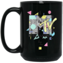 MTV Retro Shape Design Logo Graphic Mug