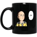 Saitama Okay Face Oppai Anime Manga Mug