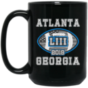 Football Super Fan 53 bowl LIII 2019 Atlanta Mug