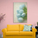 Blue Tulips Aesthetic Art Print