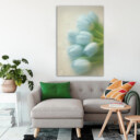 Blue Tulips Aesthetic Art Print