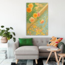 Rose By The Lake Aesthetic Art Print