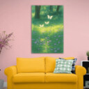 A Forest  Aesthetic Art Print