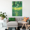 A Forest  Aesthetic Art Print