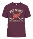 DETROIT RED WINGS - The Original Six - Premium Embroidered