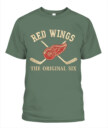 DETROIT RED WINGS - The Original Six - Premium Embroidered