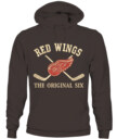 DETROIT RED WINGS - The Original Six - Premium Embroidered