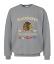 CHICAGO BLACKHAWKS - The Original Six Combined - Premium Embroidered