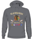 CHICAGO BLACKHAWKS - The Original Six Combined - Premium Embroidered