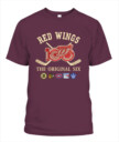 DETROIT RED WINGS - 100th Anniversary Original Six Premium Embroidered (Centennial Edition)