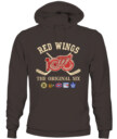DETROIT RED WINGS - 100th Anniversary Original Six Premium Embroidered (Centennial Edition)