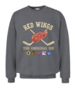 DETROIT RED WINGS - The Original Six Combined - Premium Embroidered