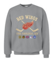 DETROIT RED WINGS - The Original Six Combined - Premium Embroidered