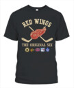 DETROIT RED WINGS - The Original Six Combined - Premium Embroidered