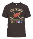 DETROIT RED WINGS - The Original Six Combined - Premium Embroidered