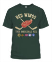DETROIT RED WINGS - The Original Six Combined - Premium Embroidered