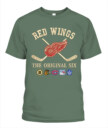 DETROIT RED WINGS - The Original Six Combined - Premium Embroidered