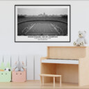 DETROIT LIONS – 1957 NFL Champions Briggs Stadium Framed Poster