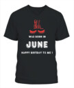 June girl Birthday Shirt, Custom Birthday Shirt, Queens Born In June, June Birthday Shirts For Woman, June girl Birthday Gifts 