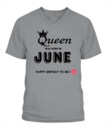 June Birthday Shirt, Custom Birthday Shirt, Queens Born In June, June Birthday Shirts For Woman, June Birthday Gifts !