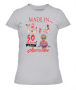Chapter 50, Fabulous Since 1973 50th Birthday Unique T Shirt For Woman, Custom Birthday Shirt, Her Gifts For 50 Years Old , Turning 50 Birthday Cotton Shirt