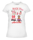 Chapter 50, Fabulous Since 1973 50th Birthday Unique T Shirt For Woman, Custom Birthday Shirt, Her Gifts For 50 Years Old , Turning 50 Birthday Cotton Shirt