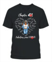 Chapter 41, Fabulous Since 1983 41st Birthday Unique T Shirt For Woman, Her Gifts For 41 Years Old , Turning 41 Birthday Cotton Shirt