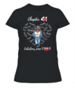 Chapter 41, Fabulous Since 1983 41st Birthday Unique T Shirt For Woman, Her Gifts For 41 Years Old , Turning 41 Birthday Cotton Shirt