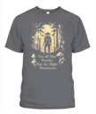 Not All Who Wander Eat the Right Mushrooms Shirt – Vintage Forest Psychedelic Tee