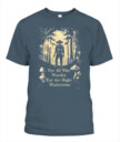Not All Who Wander Eat the Right Mushrooms Shirt – Vintage Forest Psychedelic Tee