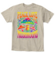 Peace Love and Mushrooms Retro Shirt – 70s Hippie Psychedelic Mushroom T-Shirt