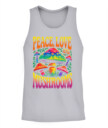 Peace Love and Mushrooms Retro Shirt – 70s Hippie Psychedelic Mushroom T-Shirt