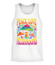 Peace Love and Mushrooms Retro Shirt – 70s Hippie Psychedelic Mushroom T-Shirt