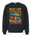 Peace Love and Mushrooms Retro Shirt – 70s Hippie Psychedelic Mushroom T-Shirt