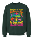 Peace Love and Mushrooms Retro Shirt – 70s Hippie Psychedelic Mushroom T-Shirt