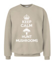 Keep Calm and Hunt Mushrooms - Funny Mushroom Hunting Shirt